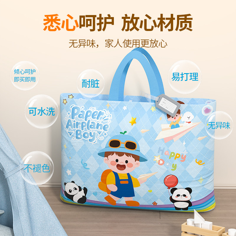 幼儿园被子收纳袋子学生棉被行李打包袋装被褥衣服专用手提袋防水