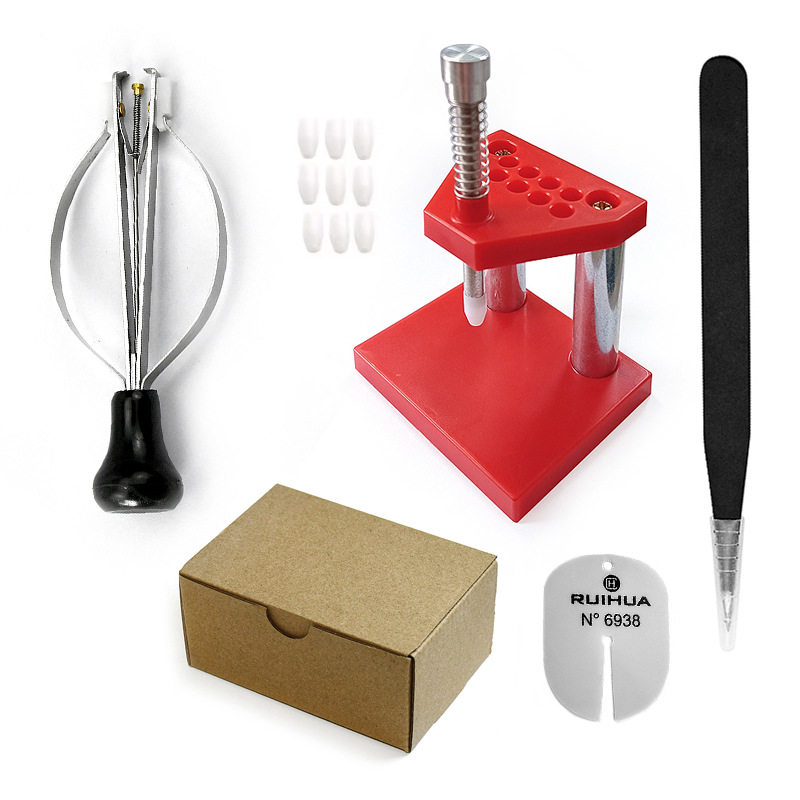 修表工具 手表装针机器按压起拔时分秒针工具 指针装针器 压针机