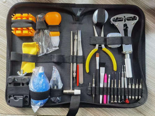 定制手表维修工具包工具包手表维修拆卸电池更换组合手表维修工具
