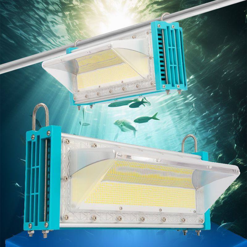 LED集鱼灯诱鱼灯聚鱼灯船钓海钓筏钓灯户外防水220V船用大功率灯