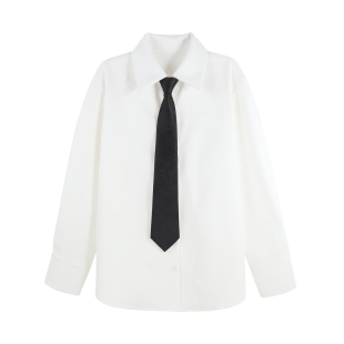 金金宠粉 通勤百搭款 2026春季 女装 领带两件套HBZX720101 时尚