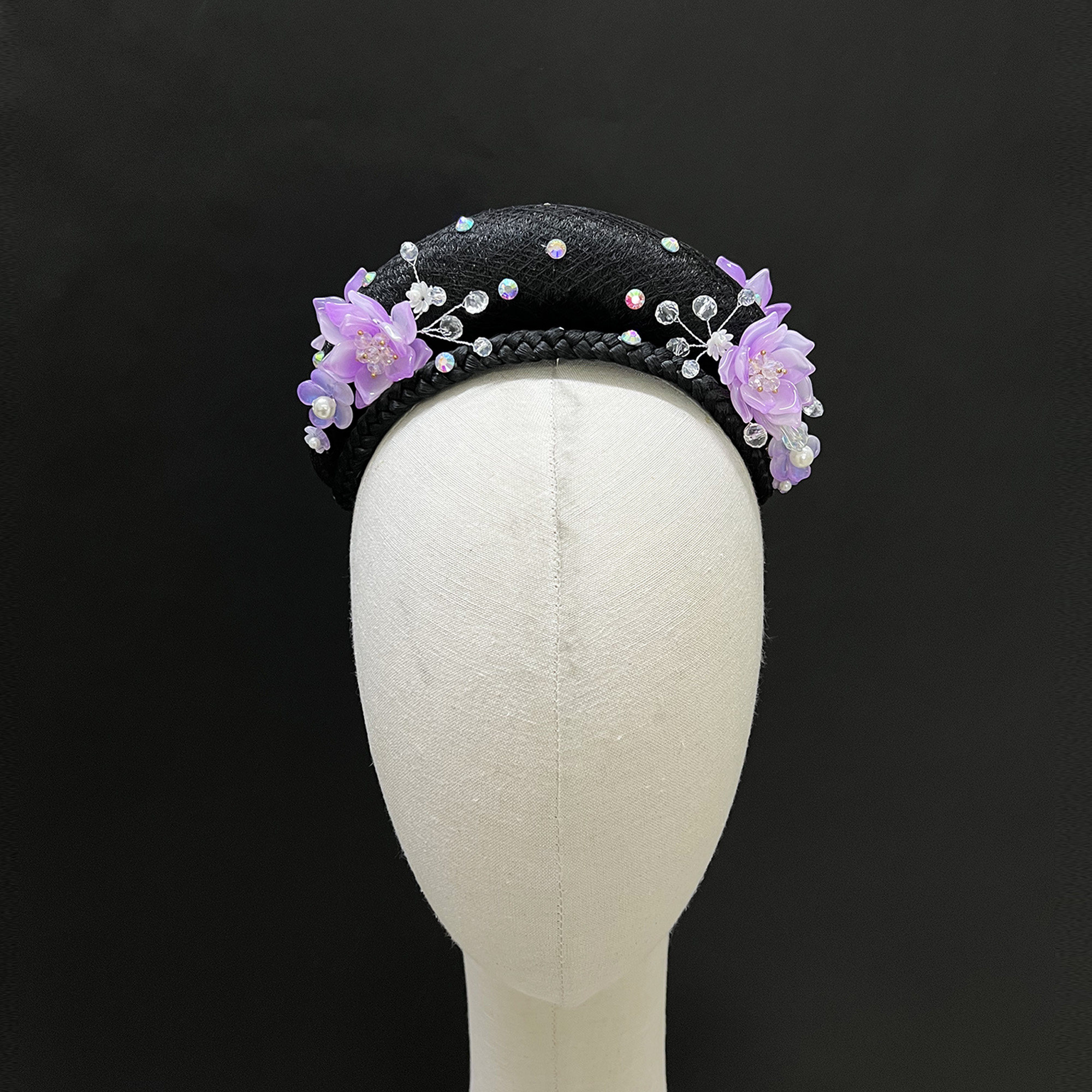 撷云绣锦舞蹈头饰古典舞蹈头饰儿童古装表演演出假发艺考头饰定制,饰品/流行首饰/时尚饰品新,发饰,淘宝优惠券,粉丝福利购,淘宝优惠卷