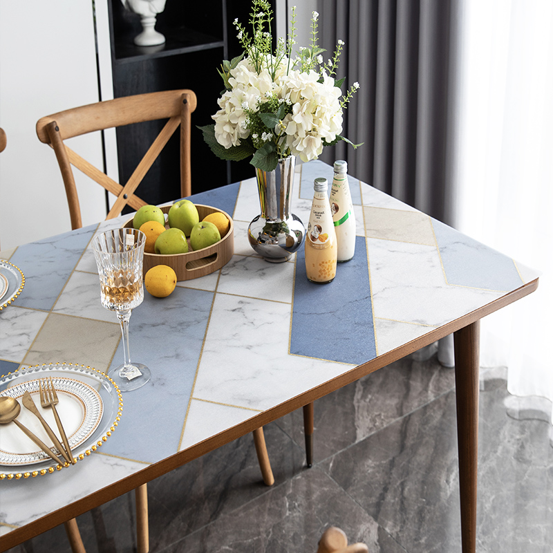 软玻璃塑料PVC桌布防水防烫防油免洗餐桌垫透明桌面茶几垫水晶板