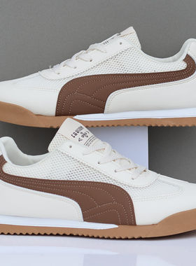 夏季网鞋单网眼镂空飞织网面鞋青年百搭阿甘百搭德训鞋运动休闲鞋