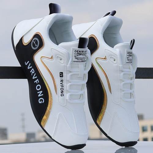 男鞋皮面防水防滑高档次旅游鞋