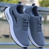 透气鞋 运动休闲鞋 子男飞织网面薄款 2023夏季 网鞋 男士 防臭软底跑鞋