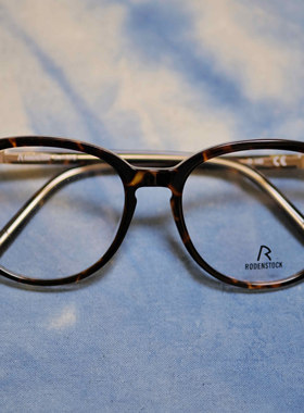 [现货]Rodenstock罗敦司得R5322D 玳瑁色复古板材近视眼镜架眼镜