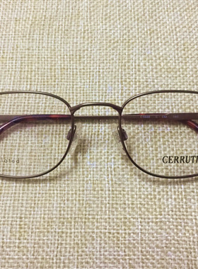 【罄】Cerruti1881 C1446C切瑞蒂商务复古罗敦司得代工眼镜架
