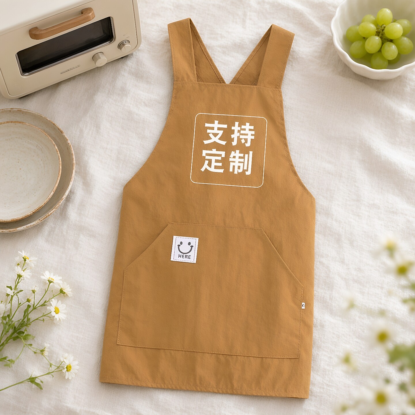 儿童画画围裙套袖防油污防泼水