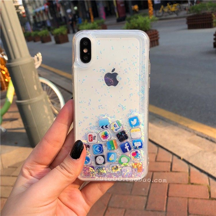 ios图标流沙苹果手机壳iphone