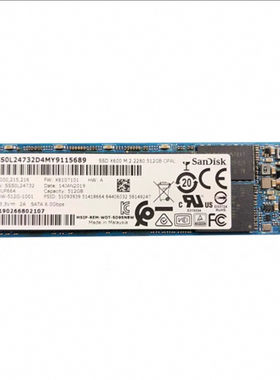 适用于闪迪X400 X600 128G SSD固态硬盘M.2 2280 NGFF SATA协议