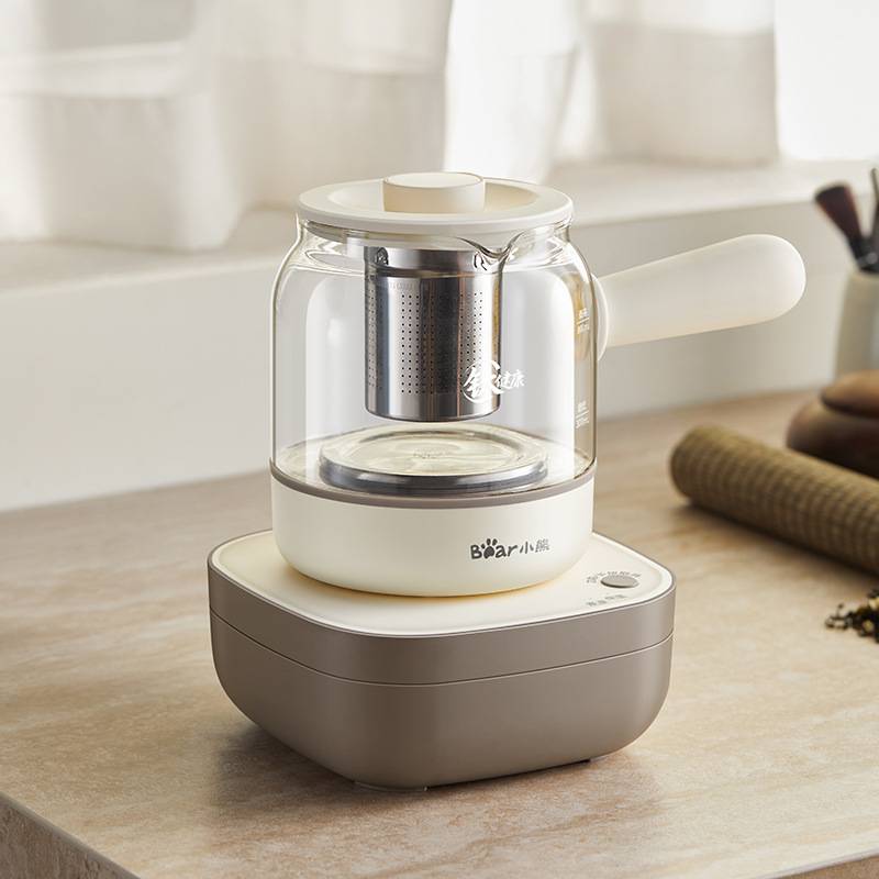 专柜正品小熊煮茶壶ZCQ-M08S2多功能电茶炉烧茶壶电热煮茶一体恒