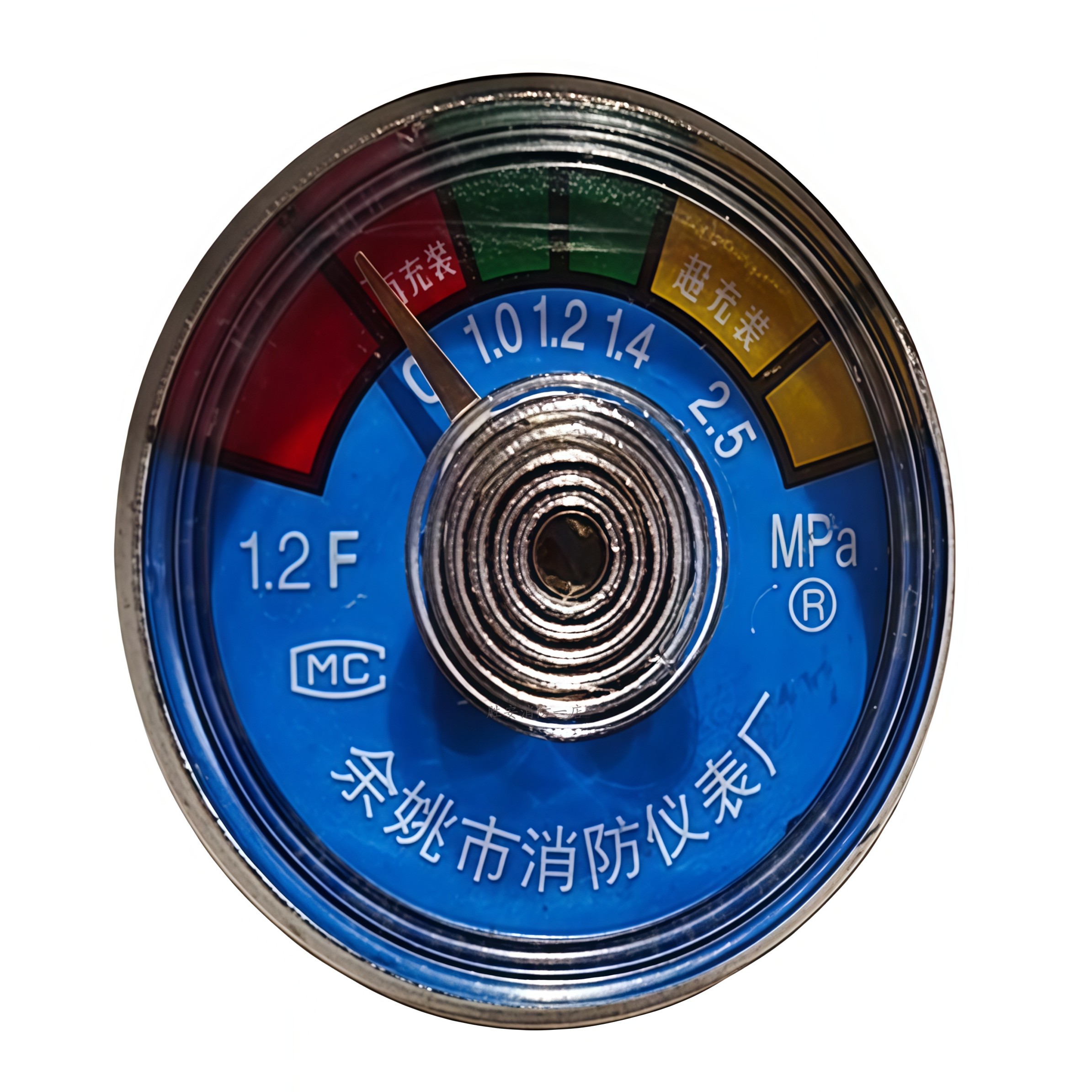 25新国标水基/干粉灭火器压力表