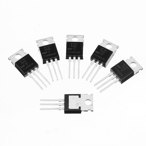 全新原装BT137-800E BT137 8A/800V 直插TO-220高压 双向可控硅