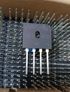 GBU810整流桥 GBU8M桥堆 8A 1000V GBU封装 扁桥 芯片 厂家直售