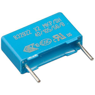 安规电容B32922C3104M X2电容器 305V0.1uF 20% 间距15mm EPCOS