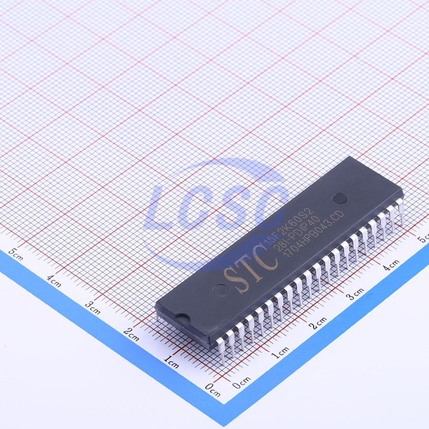 全新原装STC15F2K60S2-28I STC15F2K60S LQFP/DIP 单片机芯片