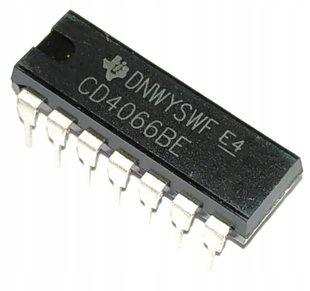 全新原装CD4066BE CD40192BE 双向模拟开关 逻辑器件 直插DIP14