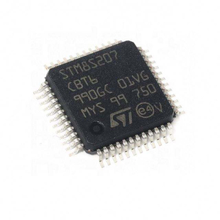 全新原装 STM8S207CBT6 LQFP-48 24MHz 128Kb 8位微控制器 现货