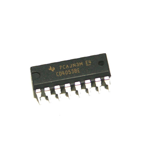 全新原装CD4053BE CD4053 直插DIP16多路复用器/分解器 /逻辑芯片