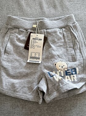 Cutebi wear婴幼儿针织短裤 男童夏季纯棉裤子 家居休闲运动短裤