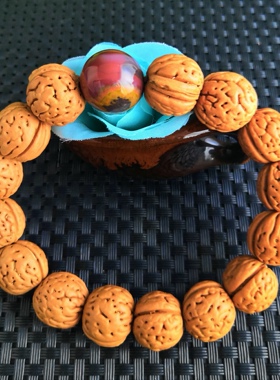 文丽之喜果男女玛瑙手链原创设计