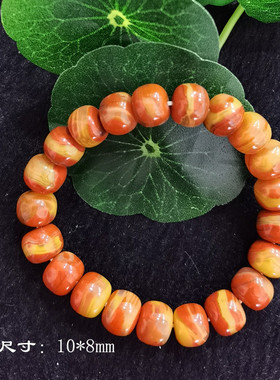 文丽之喜果男女手链北票战国红