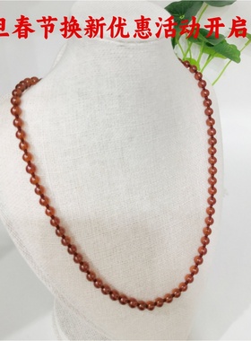 高档精品文丽之喜果石榴石女项链