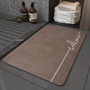 吸水垫子脚垫厕所卫生间门口防滑家用速干进门地毯洗手间浴室地垫