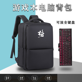 七彩虹将星X15-XS15.6寸笔记本电脑包X17-AT  X17Pro17.3寸防水双肩背包隐星P16/P15书包可装键盘