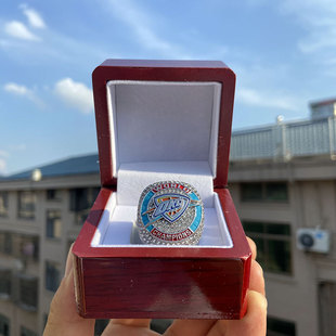 雷霆勇士2025亚历山大总冠军戒指库里詹姆斯欧文指环球迷手办摆件