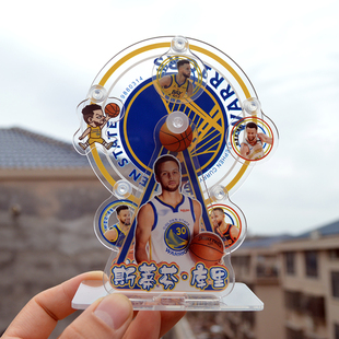 篮球球迷周边科比库里詹姆斯欧文立牌人偶手办摆台摆件男生礼物