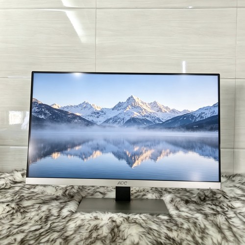 AOC i2367 23英寸二手显示器1080P家用办公电脑屏幕VGA DVI接口