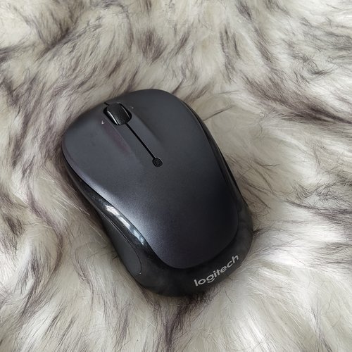 Logitech罗技M325光电无线鼠标 人体工学台式笔记本电脑外设 二手
