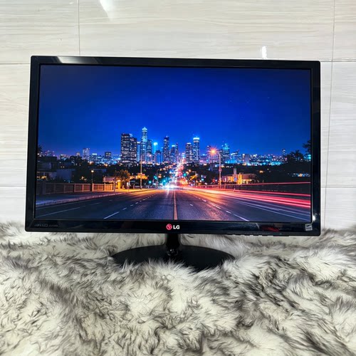 LG24EA53VA二手显示器24寸IPS高清电脑屏幕 家用办公 功能正常