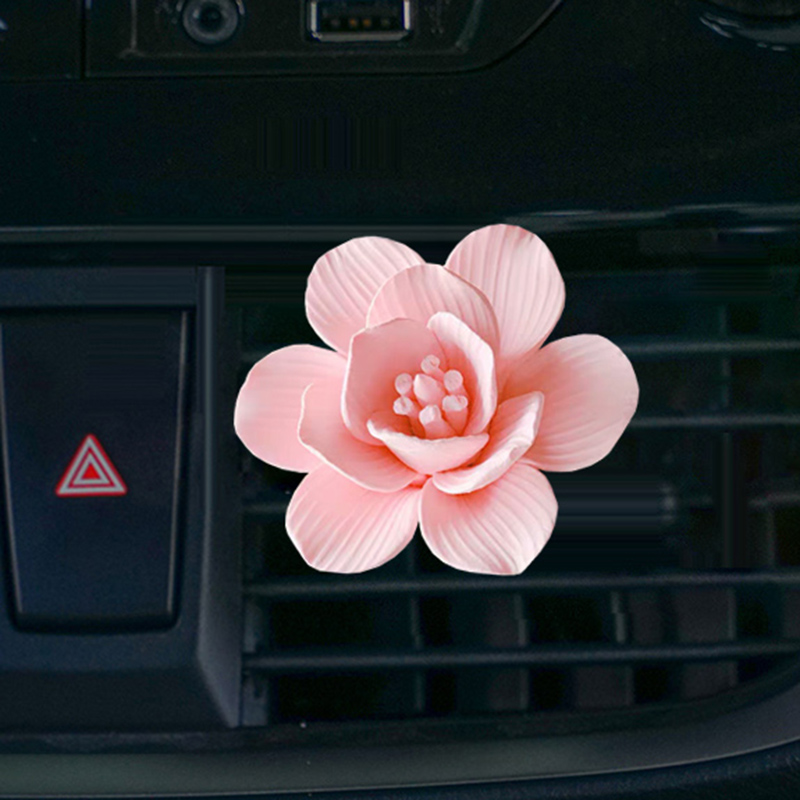 樱花香薰车载出风口装饰