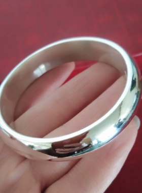 木子王记足银9999抛光泥鳅背手镯