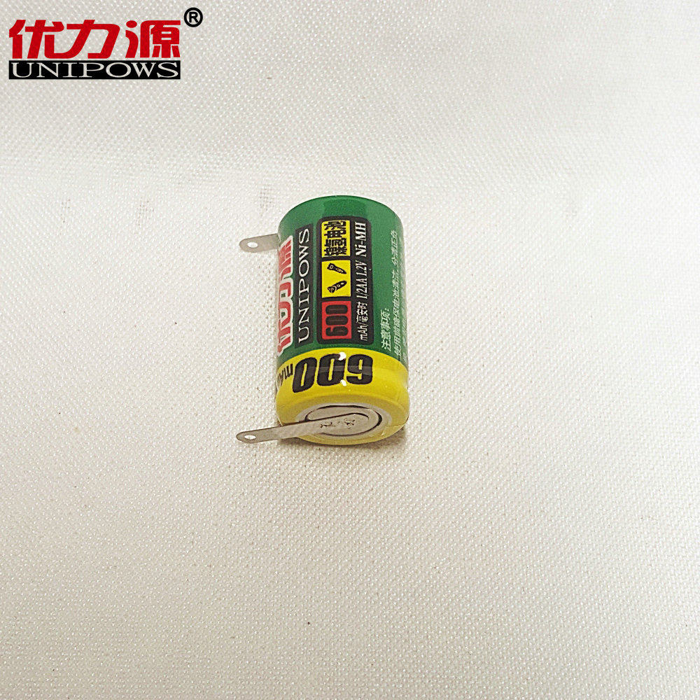 优力源1/2AA适用于光科超人飞科充电剃须刀配件1.2V充电电池热卖