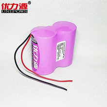 优力源ER34615M-2 3.6V锂亚电池组计量表电池双柱并联3.6V
