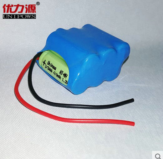 优力源 7.2V 2/3AAA电池组300mAh强光手电电池组 菱型组合 引出线