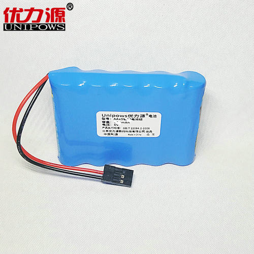 优力源6V电池组2800mAh 接收机 5号电池组 AA单排组合杜邦3P