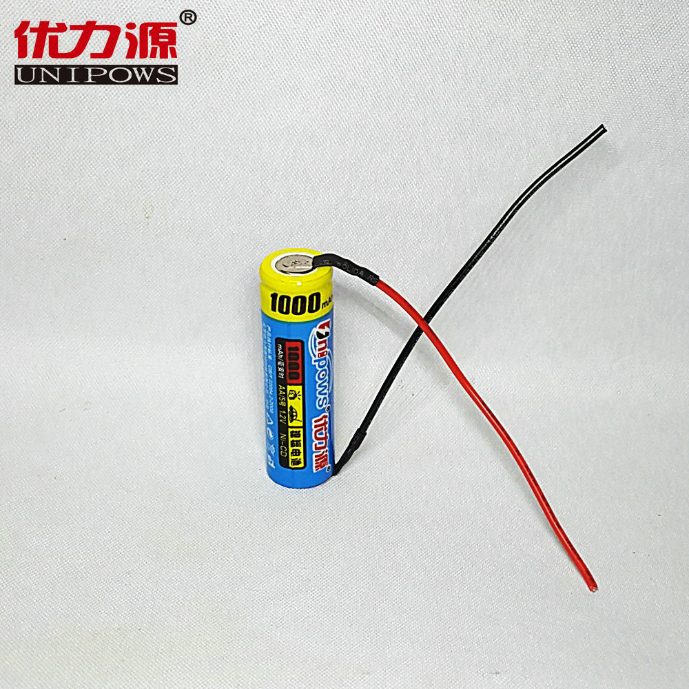 优力源AA适用飞科FS607 711 FS812 FS832剃须刀充电电池1.2V 带线