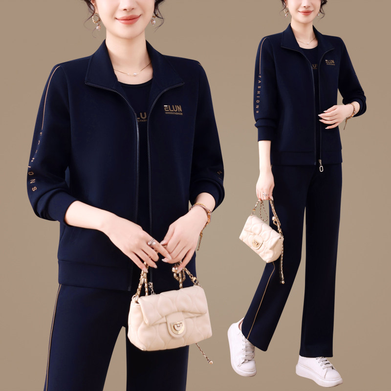 时尚减龄女士运动服套装女2026新款今年流行爆款穿搭一整套