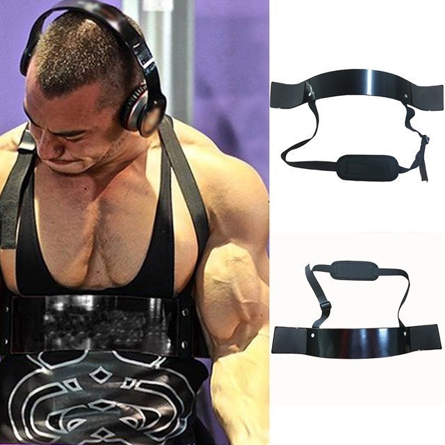 Weight Lifting Arm Blaster Biceps Curl Muscle Training Board