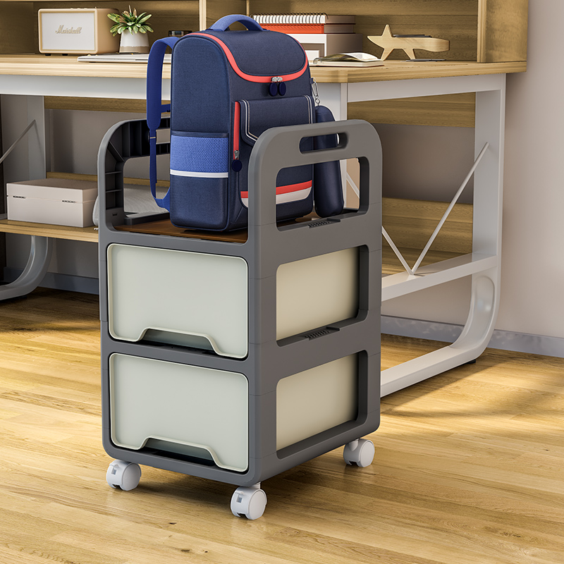 书包置物架可移动小推车