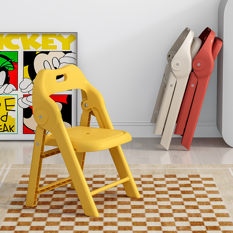 便携折叠椅子防滑小凳子加厚家用客厅靠背椅矮凳宝宝小椅子换鞋凳