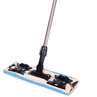 美丽雅拖把潇洒400夹布地拖布木地板地砖家用干湿用除尘平板拖把