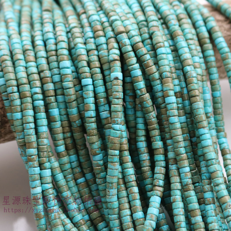 松石染色手工切割隔片圆片垫片