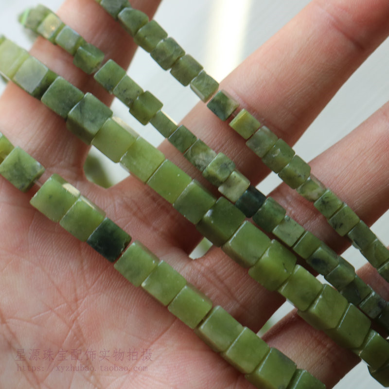 天然橄榄玉四方珠 抹茶色南方玉正方珠 耳环发簪材料 diy饰品配件,饰品/流行首饰/时尚饰品新,其他DIY饰品配件,淘宝优惠券,粉丝福利购,淘宝优惠卷