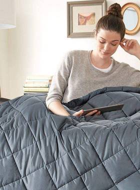 6.8kg/9kg Weighted Blanket Adult Full Queen Size Cotton cove